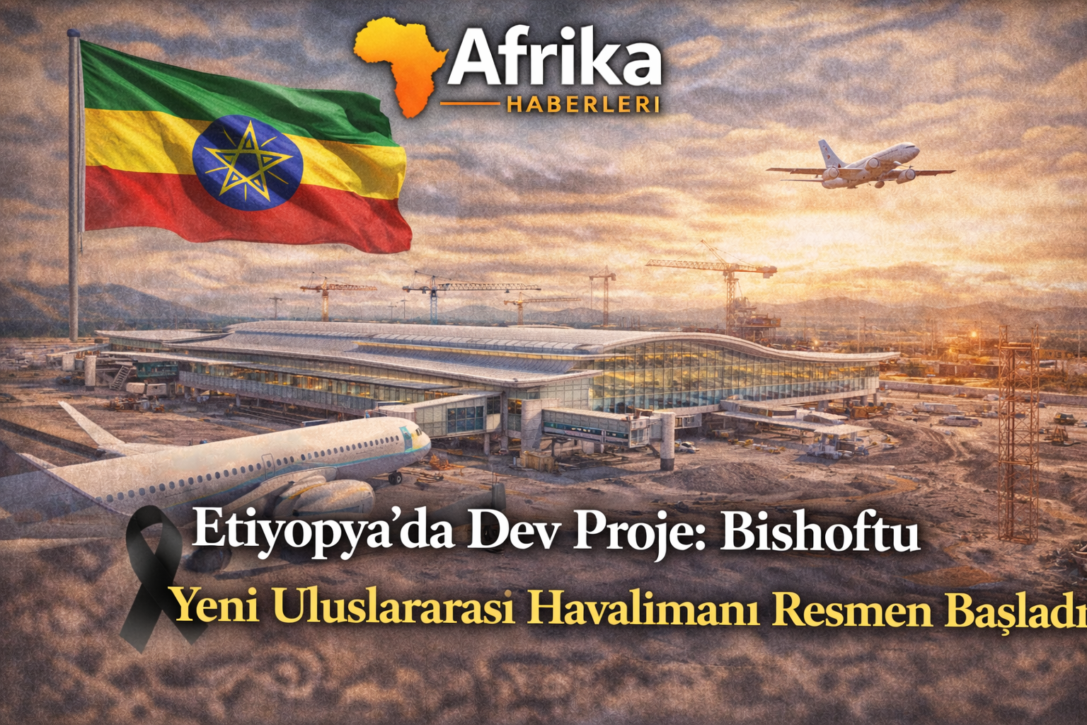 Etiyopya Bishoftu Havalimanı Başladı
