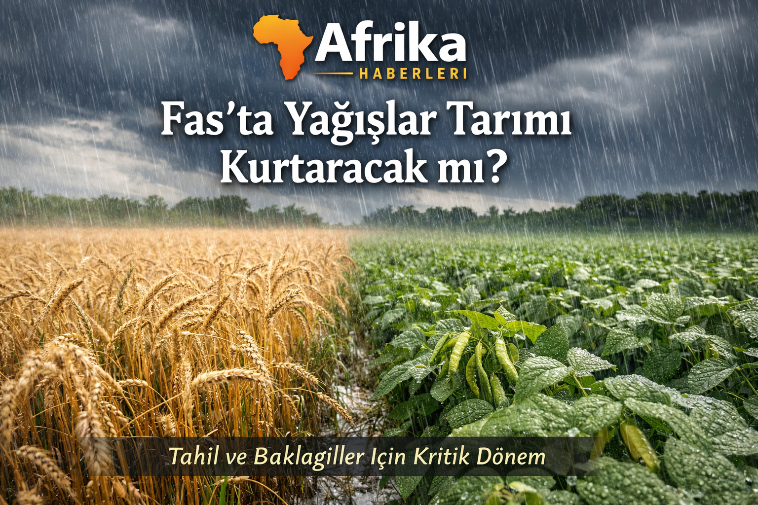 Fas’ta Yağışlar Tarımı Kurtarabilir mi?